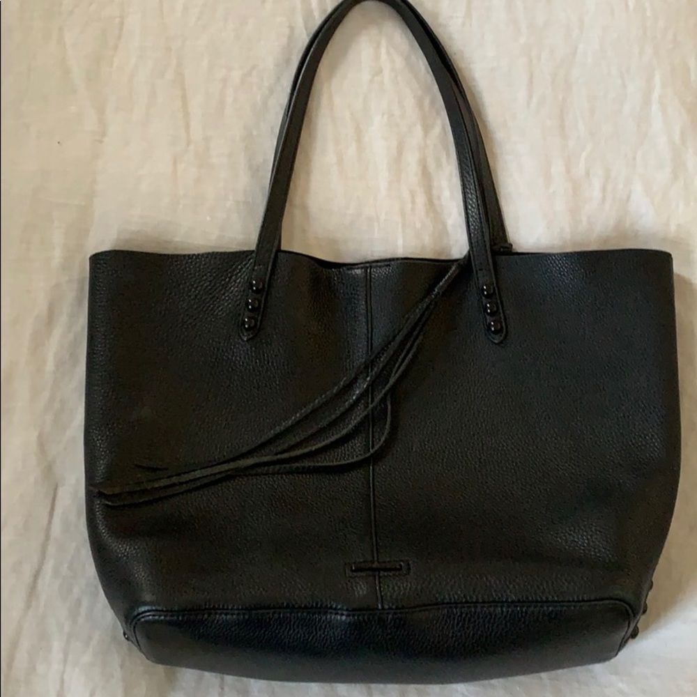 Rebecca minkoff  studded black bag